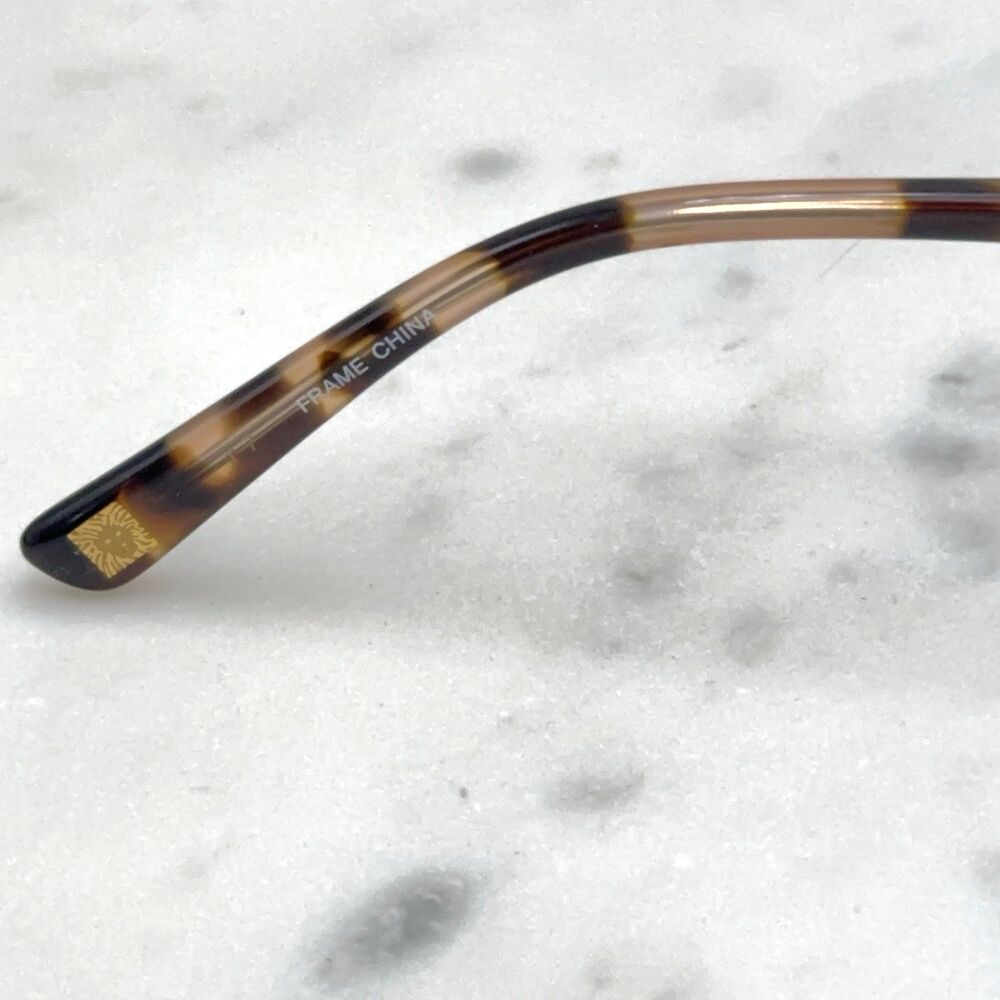 Anne Klein AK5058 001 Rose Full Rim Cat Eye Eyeglasses Frames Only 52-16-140 - Picture 9 of 10